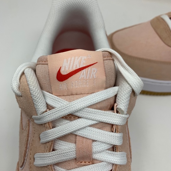 Nike Air Force 1 One '07 Low Arctic Orange White - Picture 4 of 7